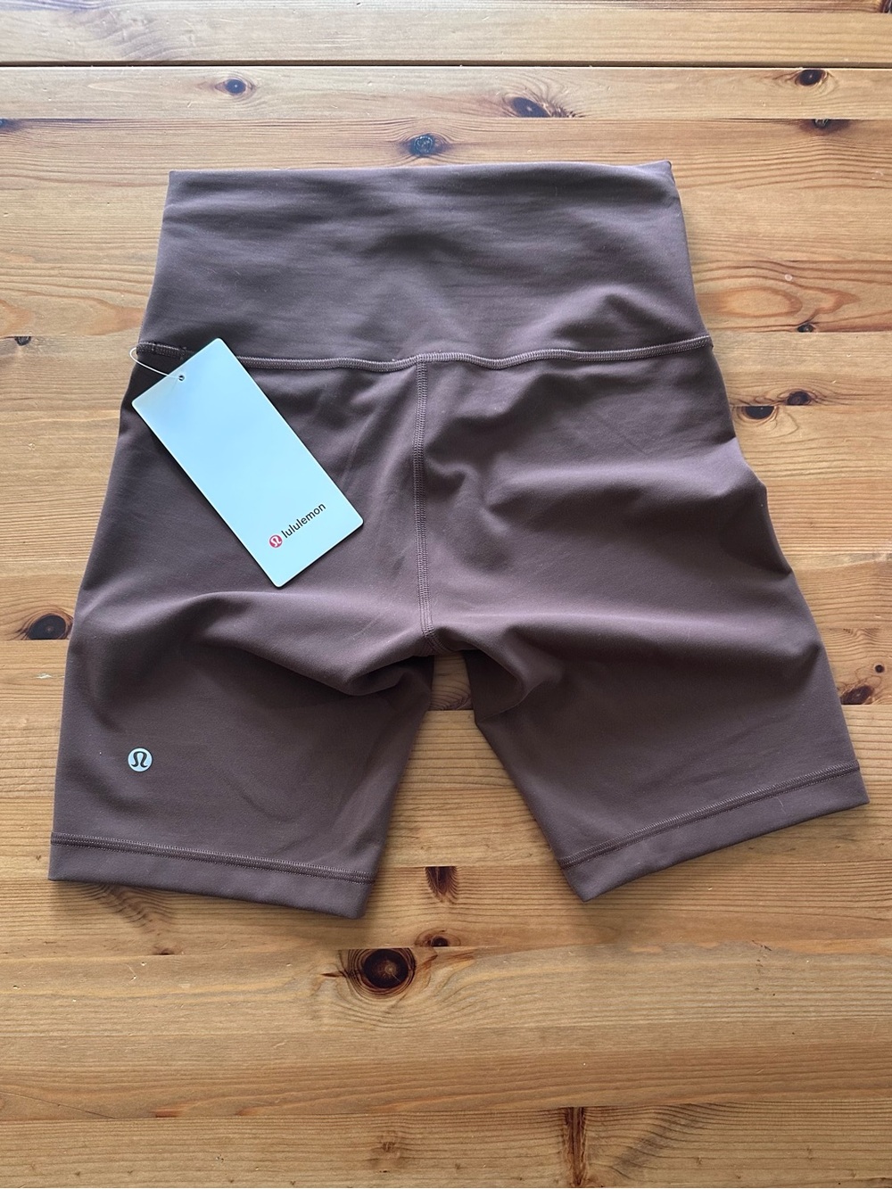 NWT Lululemon Wunder Train High-Rise Short 8" in JAVA • Size 6 - Picture 5 of 11